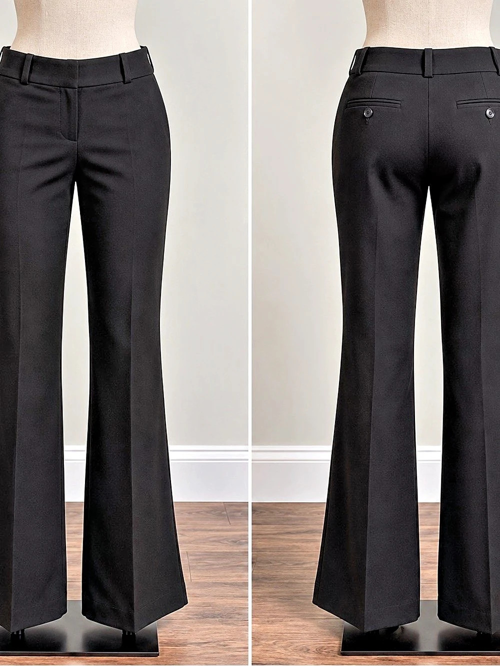 Black Flare Pants